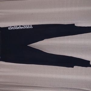 Girl black leggings by Justice size 14